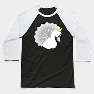 Swan Royalty Baseball T-Shirt